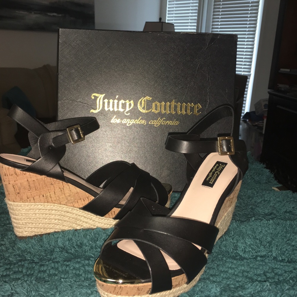 Juice Couture black sandals “Colett black Leat”